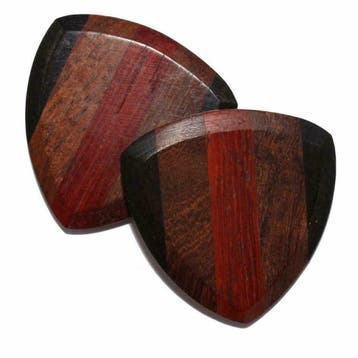 Ebben, Cocobolo & Padoek handgemaakte houten plectrum, Ophalen of Verzenden, Nieuw