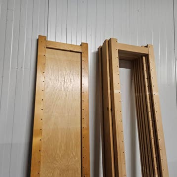 Lundia houten legbord stellingkast - 219x505x30 cm, Ophalen of Verzenden