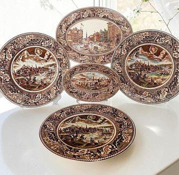 Johnson Bros. - Tafelservies (5) - Aardewerk - Historisch