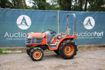 Veiling: Minitractor Kubota Granbia-boy GB14 Diesel 14pk, Zakelijke goederen, Agrarisch | Tractoren, Gebruikt, Tot 2500, Tot 80 Pk