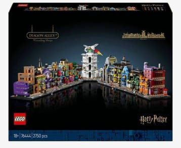 Lego Set - 76444 - Harry Potter - Diagon Alley, Kinderen en Baby's, Nieuw
