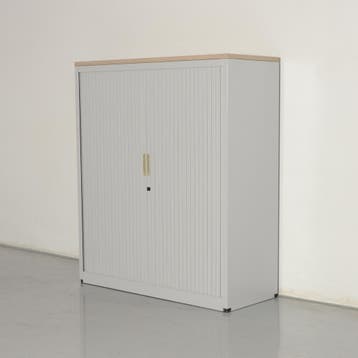 Aspa roldeurkast, aluminium, 146 x 120 cm, incl. 3 legborden, Ophalen of Verzenden, Nieuw