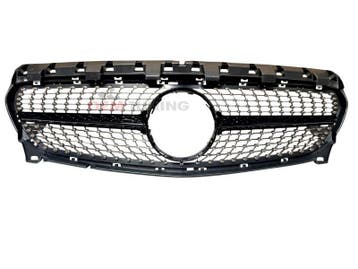 Grille voor CLA-Klasse C117 X117 | Black Diamond Style 16-19, Voor, Mercedes-Benz, Nieuw, Ophalen of Verzenden