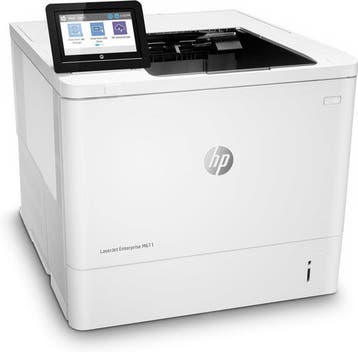 HP - HP LaserJet Enterprise M611DN (7PS84A) Zwart-Wit, Computers en Software, Printers, Zwart-en-wit printen, Gebruikt, Printer