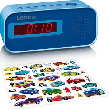Lenco CR-205BU - Wekkerradio met Slaaptimer - Alarmfunctie -, Verzenden, Nieuw