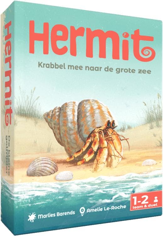 Hermit - Bordspel | Benki Games - Gezelschapsspellen, Hobby en Vrije tijd, Gezelschapsspellen | Bordspellen, Nieuw, Verzenden