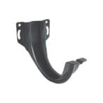 Stalen dakgoot / regengoot 4 m | Ø 125/100 mm | Grafiet, Verzenden, Nieuw