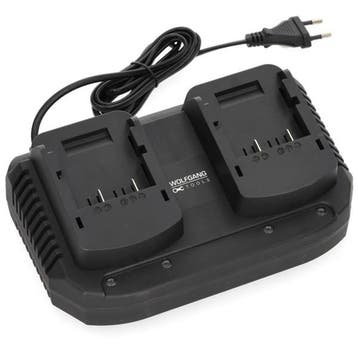 Accu oplader | Wolfgang (Dubbel, 20V, Led indicator), Verzenden, Nieuw