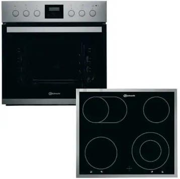 Oven Bauknecht HEKO 500 H (HVS3TH8V2IN+CHR9642IN) 65 liter A, Witgoed en Apparatuur, Verzenden, Nieuw, Vrijstaand