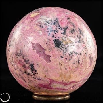 Zeer hoge kwaliteit rhodochrosiet Sphere, Argentinië- 503.85