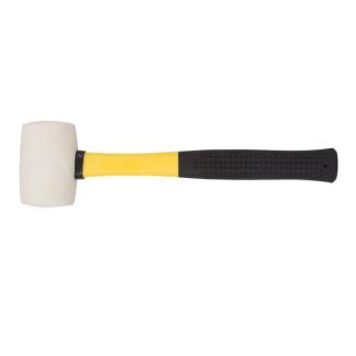 Rubberen hamer | Toolland | 340 gram (Glasvezel handgreep), Doe-het-zelf en Verbouw, Gereedschap | Handgereedschap, Verzenden