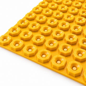 Ontkoppelingsmat vloerverwarming 1 m², Ophalen of Verzenden, Nieuw