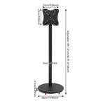 Mobiele TV Standaard 10-42 inch Draaibaar Verstelbaar, Audio, Tv en Foto, Televisiebeugels, Verzenden, Nieuw