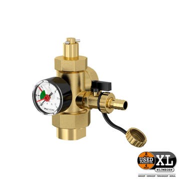 Flamco Flexcon Aansluitgroep 1(25mm) m. Manometer | Nieu..., Ophalen of Verzenden, Nieuw