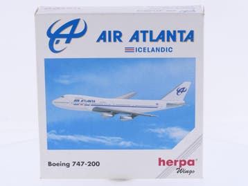 Schaal 1:500 Herpa 502528 Air Atlanta Icelandic Boeing 74..., Hobby en Vrije tijd, Ophalen of Verzenden, Zo goed als nieuw