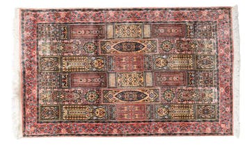 Een vloerkleed in Perzische stijl (ca 190 x 118 cm), Huis en Inrichting, Ophalen, Gebruikt