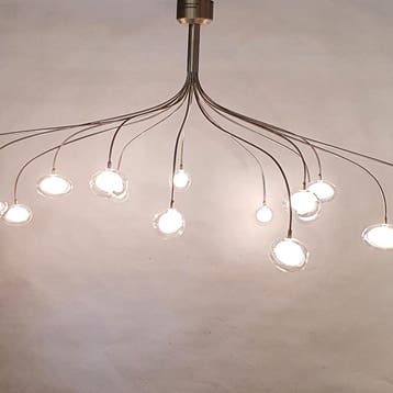Lumitech plafondlamp 242 Refurbished, Ophalen, Zo goed als nieuw, Overige materialen