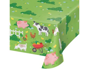 Tafelkleed Boerderijdieren Farmhouse Fun (137x259cm), Ophalen of Verzenden, Nieuw