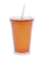 Gimex Drinkbeker met Rietje Oranje, Ophalen of Verzenden, Nieuw