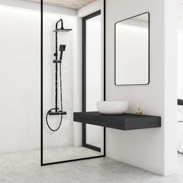 Regendoucheset Compleet | Messing Kraan | Premium | OP=OP, Huis en Inrichting, Ophalen of Verzenden, Nieuw, Zwart, Overige typen