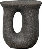WOOOD Mason Bijzettafel Met Spikkels - Magnesium - Zwart, Verzenden, Nieuw