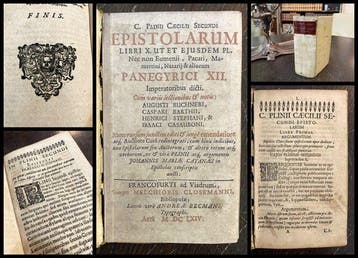 Plinius Caecilius Secundus - Epistolarum Libri X. Ut et