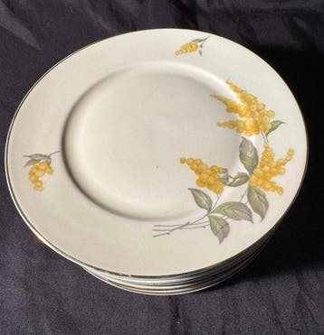 Bareuther - Bavaria - Tafelservies (63) - Gouden rand en