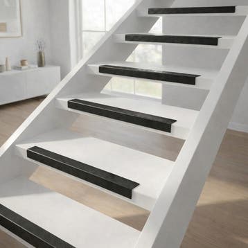 Trapmat / Trapneus aluminium - Zwart, Verzenden, Nieuw