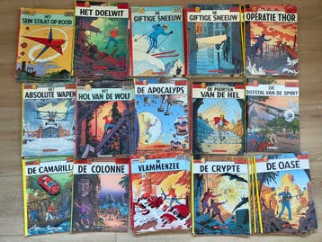 Lefranc stripboeken - Jacques Martin strips (Alex, Tristan), Boeken, Stripboeken, Complete serie of reeks, Verzenden, Gelezen