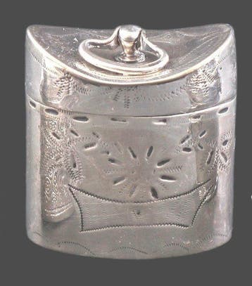 Lodereindoosje gemaakt in 1829 door - Anthonie Keun,