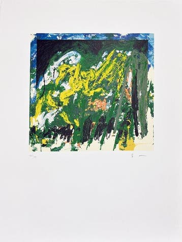 Mario Schifano (1934-1998) - Declino, Antiek en Kunst