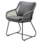 Savona dining tuinstoel rope  grijs set van 4, Ophalen of Verzenden, Nieuw