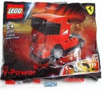 LEGO Shell VPower Racers Scuderia Ferrari Truck (Polybag) –, Verzenden, Nieuw