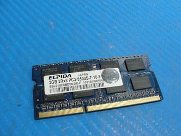 Elpida EBJ21UE8BDS0-AE-F – 2GB DDR3 SODIMM – 204-Pin – 1066, Computers en Software, Ophalen of Verzenden, Nieuw