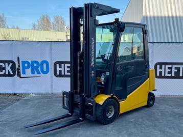 Jungheinrich EFG425s-550DZ (2014) extra functie MET VIDEO, Zakelijke goederen, Machines en Bouw | Heftrucks en Intern transport