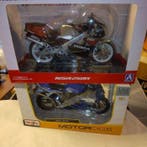 Aoshima 1:12 - Model motorfiets (2) - Honda NSR250R / Yamaha, Nieuw