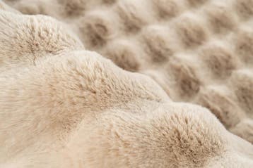 Hoogpolig Vloerkleed | Harmony | Beige | 120x170 cm, Verzenden, Nieuw