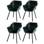 Hartman Sophie Element dining armstoe - night green - 4 st., Tuin en Terras, Verzenden, Nieuw, Overige materialen