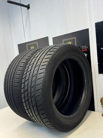 2 stuks 225/55R17 zomerbanden Runway Enduro HP/Tyfoon 6,50mm, Gebruikt, 17 inch, Band(en), Personenwagen