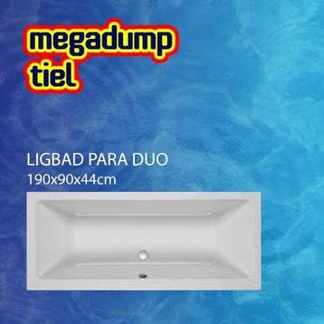 Ligbad Para Duo 190X90X44 Cm, Ophalen of Verzenden, Nieuw