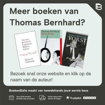 Wittgensteins Nephew 9781400077564 Thomas Bernhard, Verzenden, Zo goed als nieuw, Thomas Bernhard