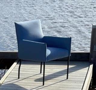 Tuinstoel  Catja  Navy Blue  Outdoor  Chill-Line, Verzenden, Nieuw