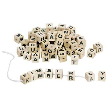 Goki houten letterkralen alfabet kr van €9,99 voor €8,99, Ophalen of Verzenden, Nieuw