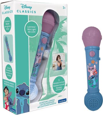 Stitch Karaoke Microfoon | Blauw | Laatste Stuk!, Ophalen of Verzenden, Zo goed als nieuw, Jongen of Meisje