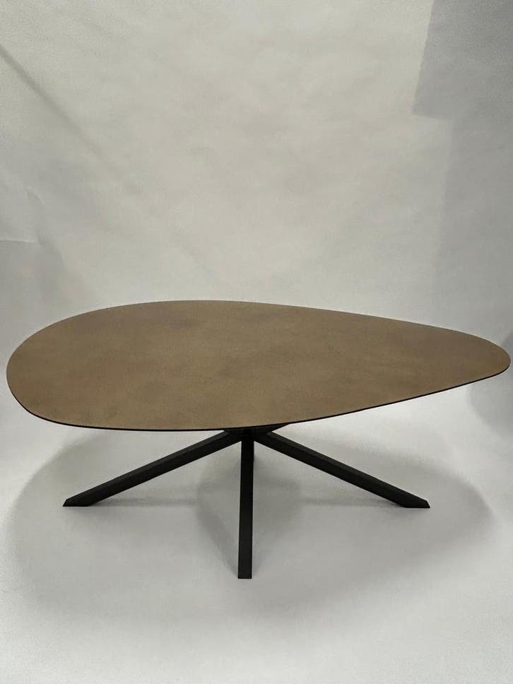 HPL Eetkamertafel met onderstel, Huis en Inrichting, Tafels | Eettafels, 100 tot 150 cm, 150 tot 200 cm, Overige vormen, Vier personen