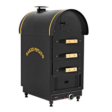 GGM Gastro | Gas Kumpir aardappeloven - mechanisch - 4,9kW -, Verzenden, Nieuw, Inbouw