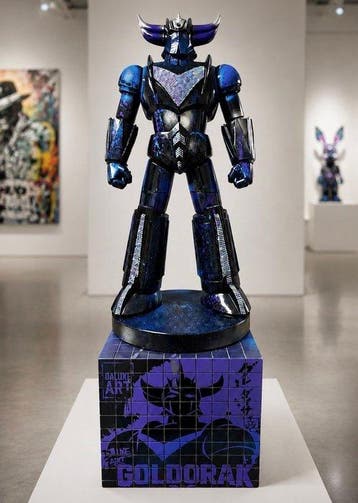 Daluxe Art - 1999 • XXL Goldorak Display – 95 cm