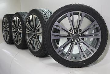 Audi A8 4N 20 inch velgen Goodyear Winterbanden Nieuw Origin, Gebruikt, Velg(en), 20 inch, Winterbanden