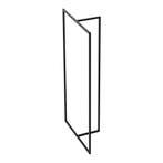 [en.casa] Kledingrek Hurdal kapstok 160x80x32 cm zwart, Verzenden, Nieuw