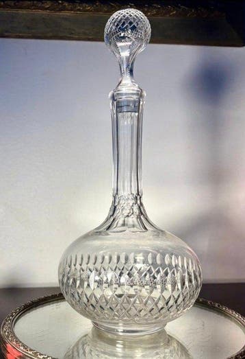 Baccarat - Karaf - Forme 55 Diamants et Biseaux - Kristal, Antiek en Kunst, Antiek | Glas en Kristal